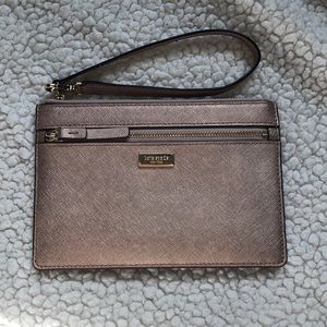 Kate space rose gold wristlet